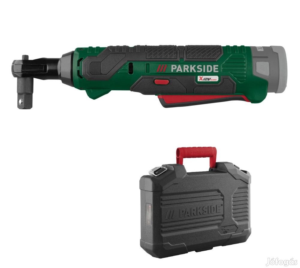 ParkSide PAR 12 B2 SOLO akkus racsni, 12V X12V 54 Nm 3/8" akkumulátor