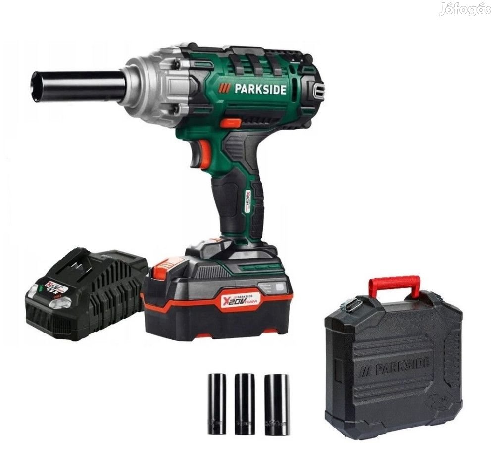 ParkSide PASSK 20-Li B2 / C2 20V 4Ah 400Nm akkus ütvecsavarozó, akkum