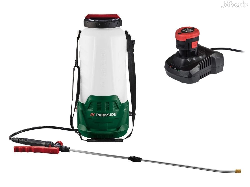 ParkSide PDSA 20-Li C2 BASIC 12V 2Ah 5L akkus permetező, 5 literes ak