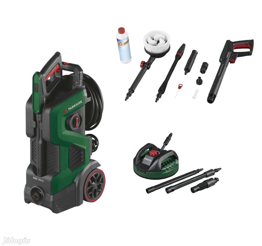 ParkSide PHD 170 C2 TM 2400W 170bar fém szivattyús, önfelszívós magas
