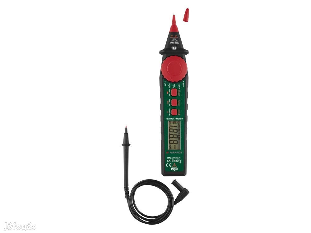 ParkSide PMZ 2 A1 / B3 / B4 Kompakt digitális toll multiméter, érintk