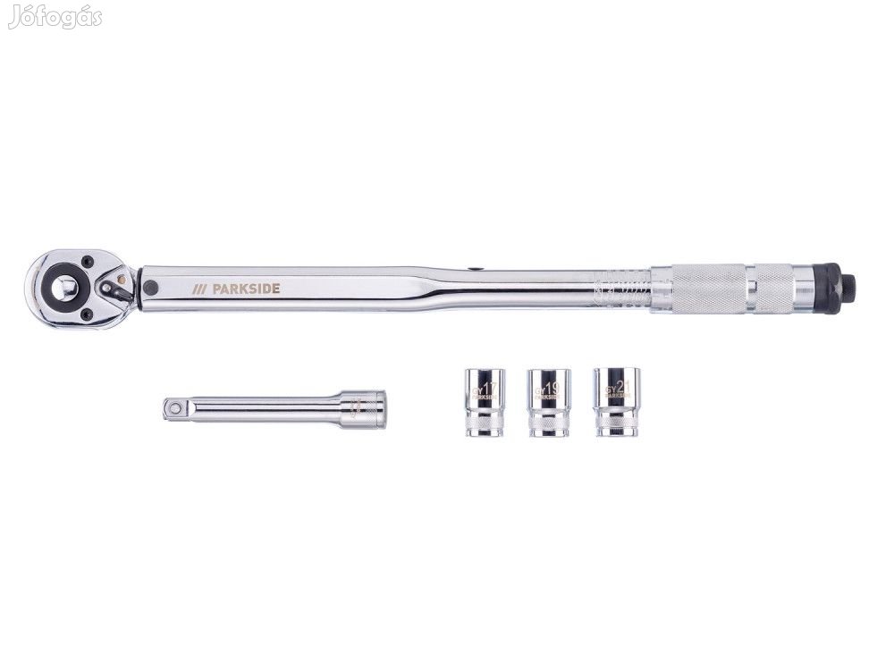 ParkSide | Grizzly 45 cm nyomatékkulcs készlet, 80 - 210Nm 1/2" nyoma