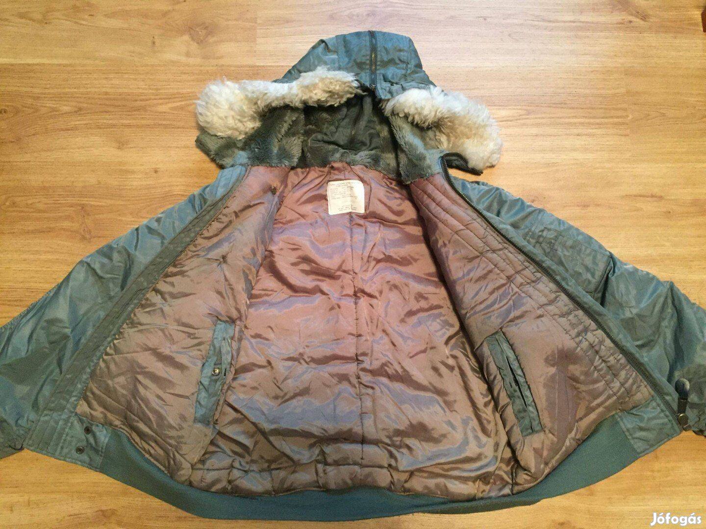 Parka extreme N-2B dzseki kabát M-L es