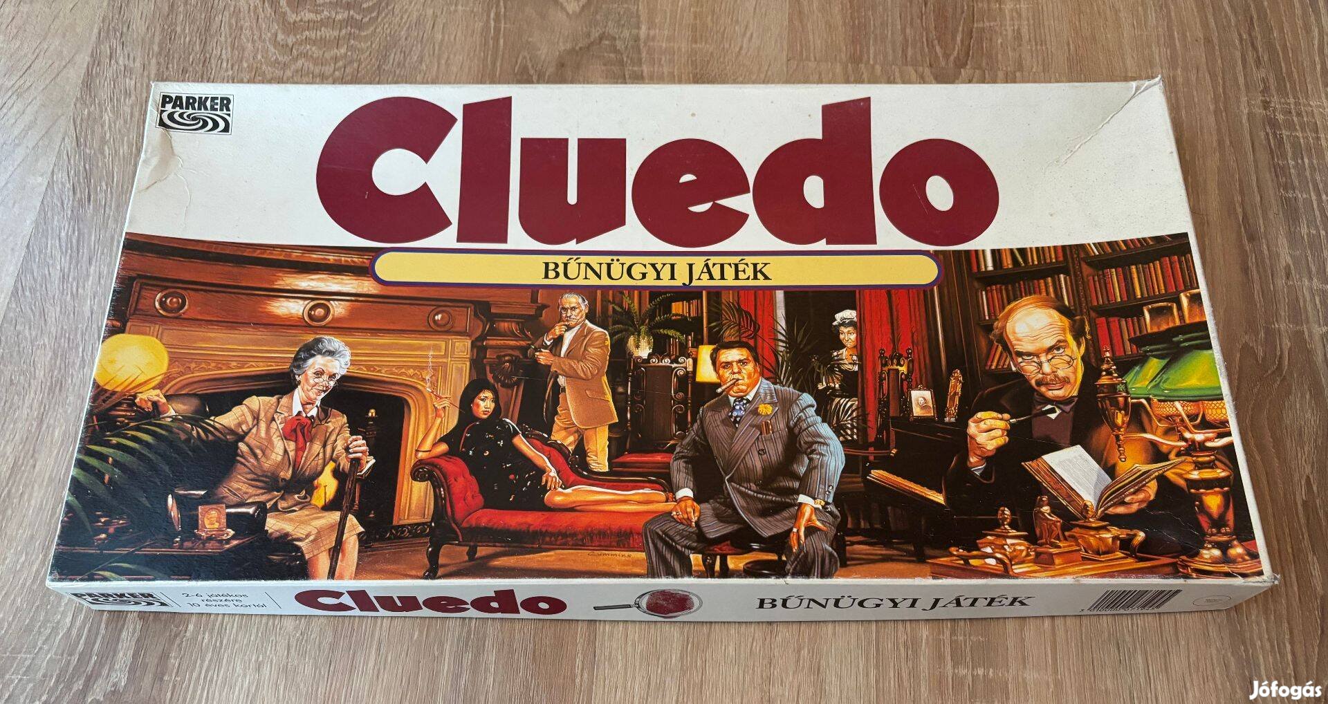 Parker Cluedo társasjáték 1992