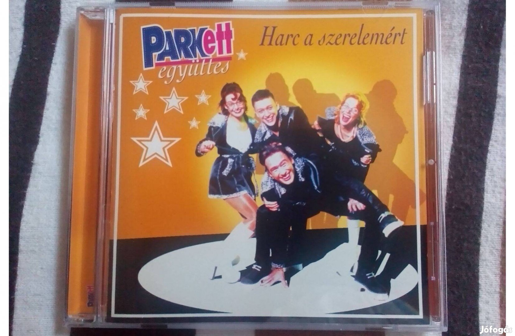 Parkett együttes Harc a szerelemért CD,új Ritkaság Posta magyar CD