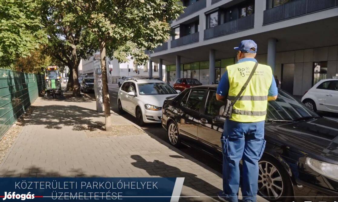 Parkolóellenőröket keresünk! Elérhető jövedelem akár bruttó 500e Ft!