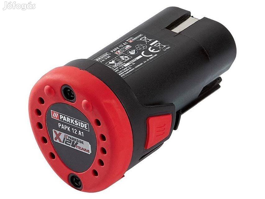 Parkside 12 Volt 2 Ah akku + Parkside 12 Volt akkutöltő együtt, újak