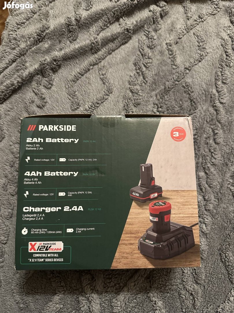 Parkside 12 v Akku szett 