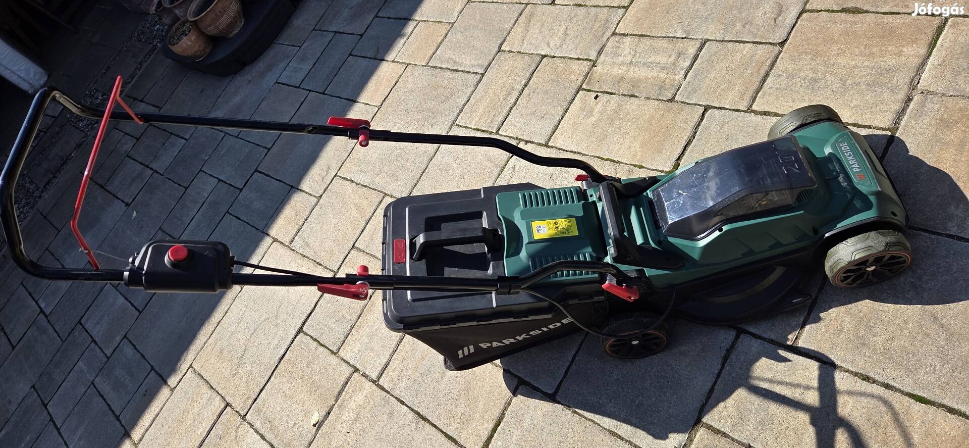 Parkside 20V 1 akkumulátoros fűnyíró eladó