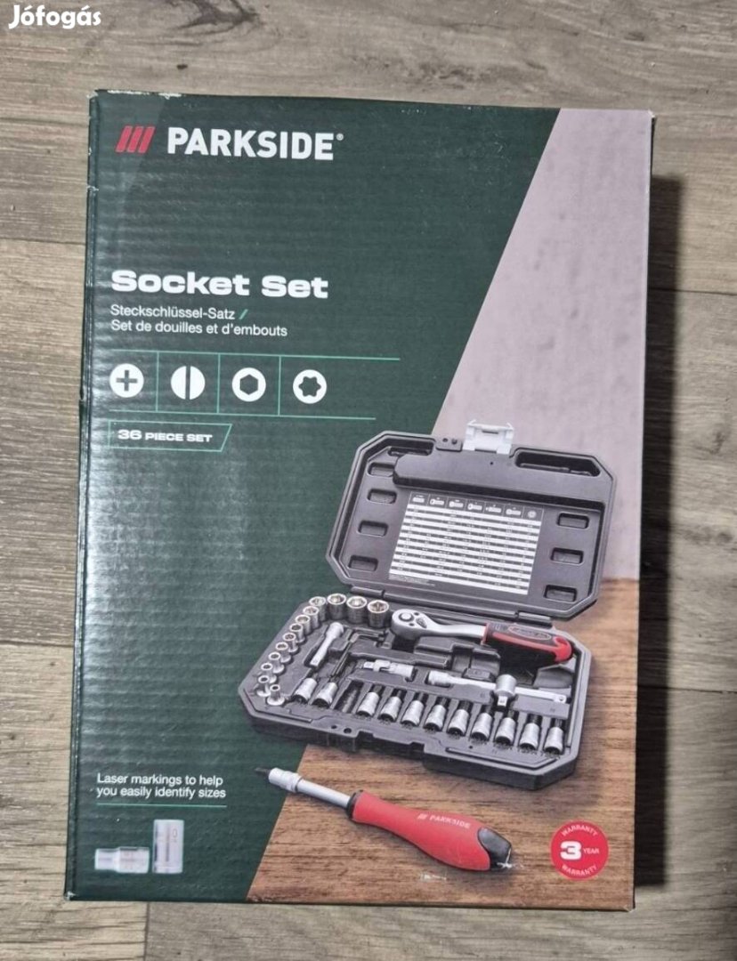 Parkside 36 részes dugókulcs készlet Psss 36 A1