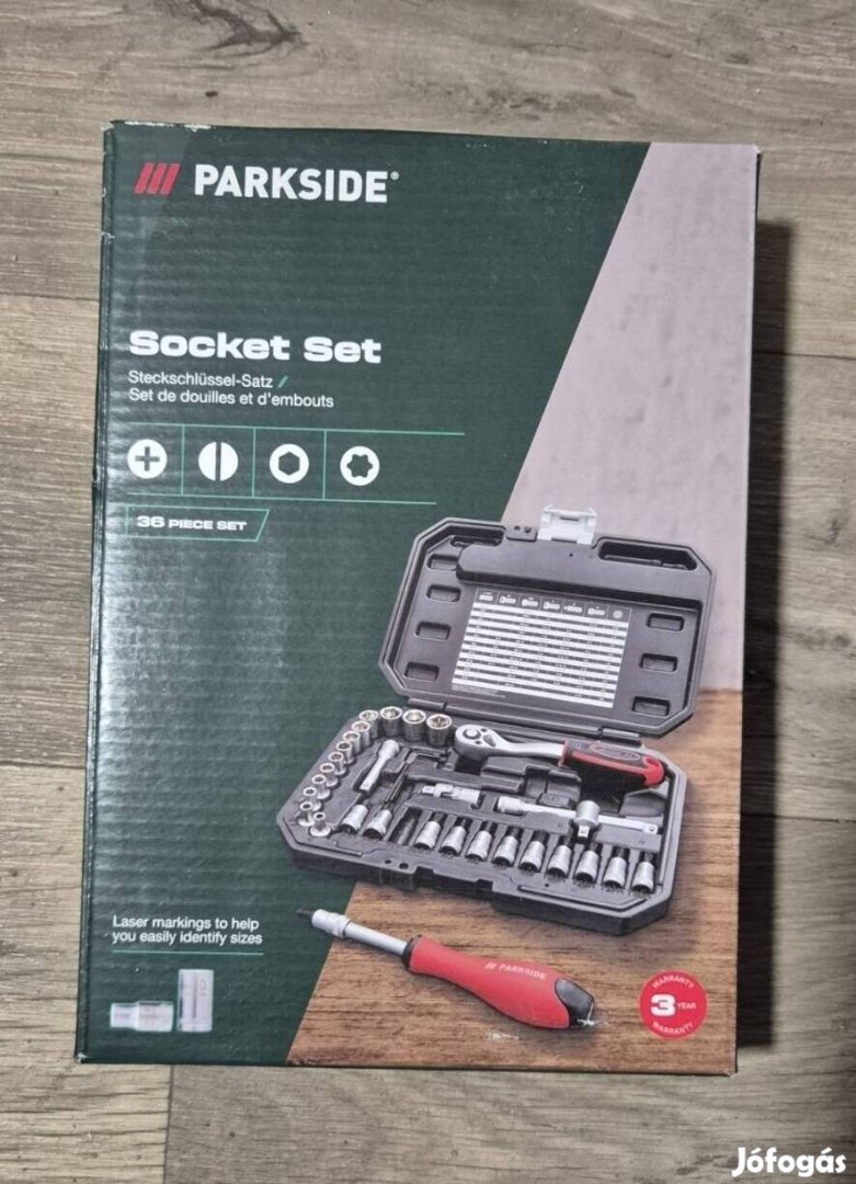 Parkside 36 részes dugókulcs készlet Psss 36 A1