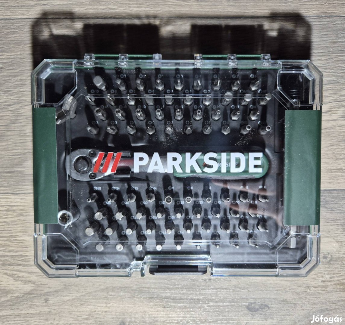 Parkside 81 részes bitkészlet