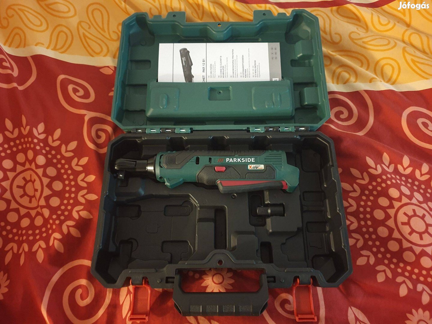 Parkside Akkus racsnis kulcs 12V