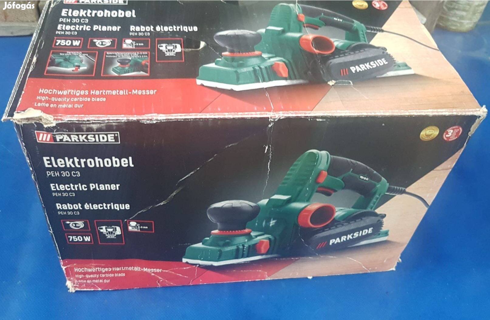 Parkside PEH 30 C3 elektromos gyalu