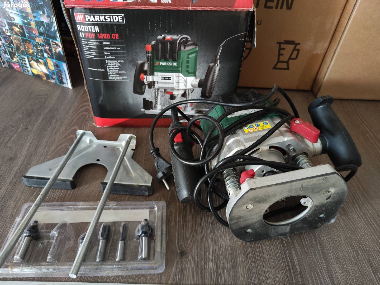 Parkside POF 1200 C2 felső marógép