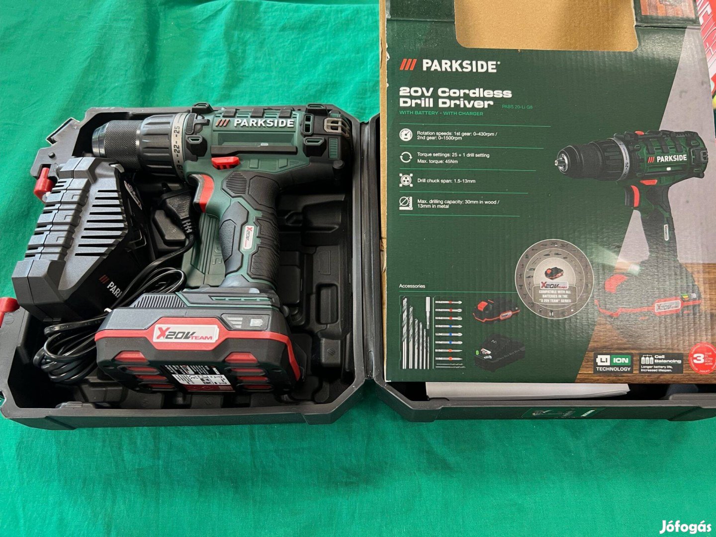 Parkside Pabs20-LI G8 behajtó