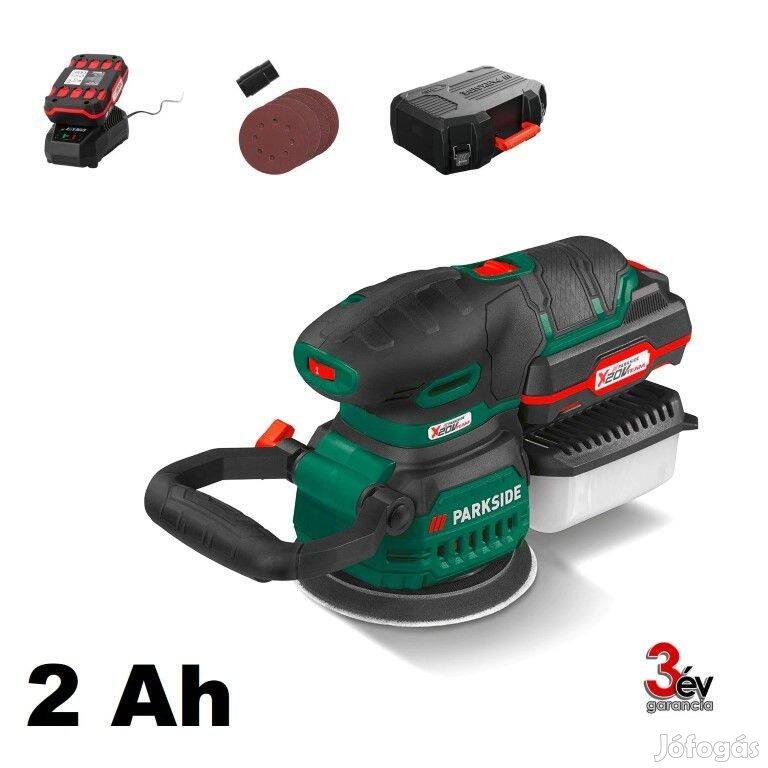 Parkside Paexs 20Volt B2 akkus excenter csiszológép