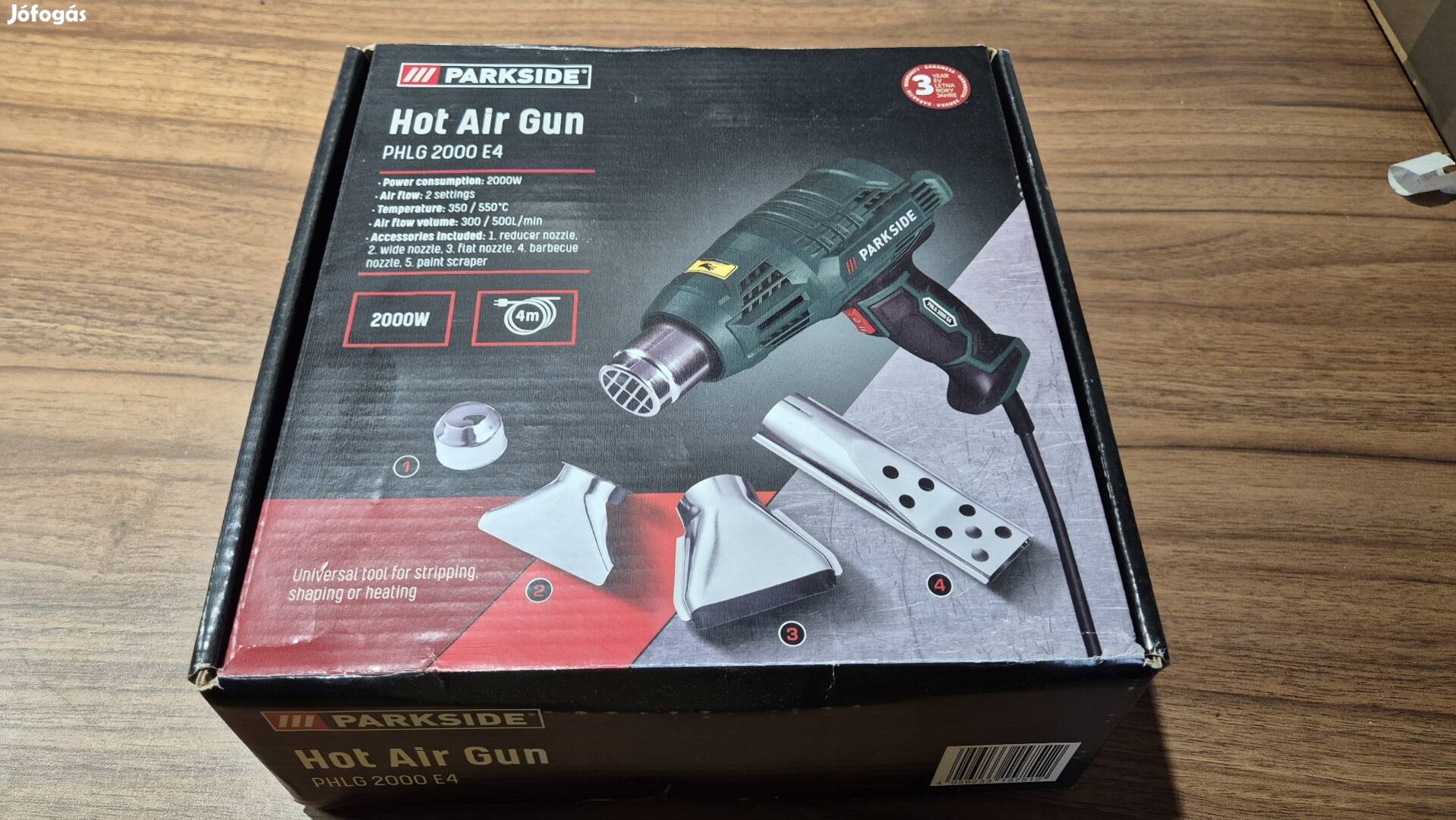 Parkside Phlg2000 hőlégfúvó