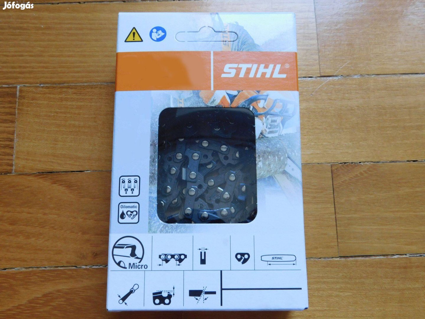 Parkside Pksa 40 Volt/Ppksa 40 Volt akkus láncfűrészhez Stihl lánc új