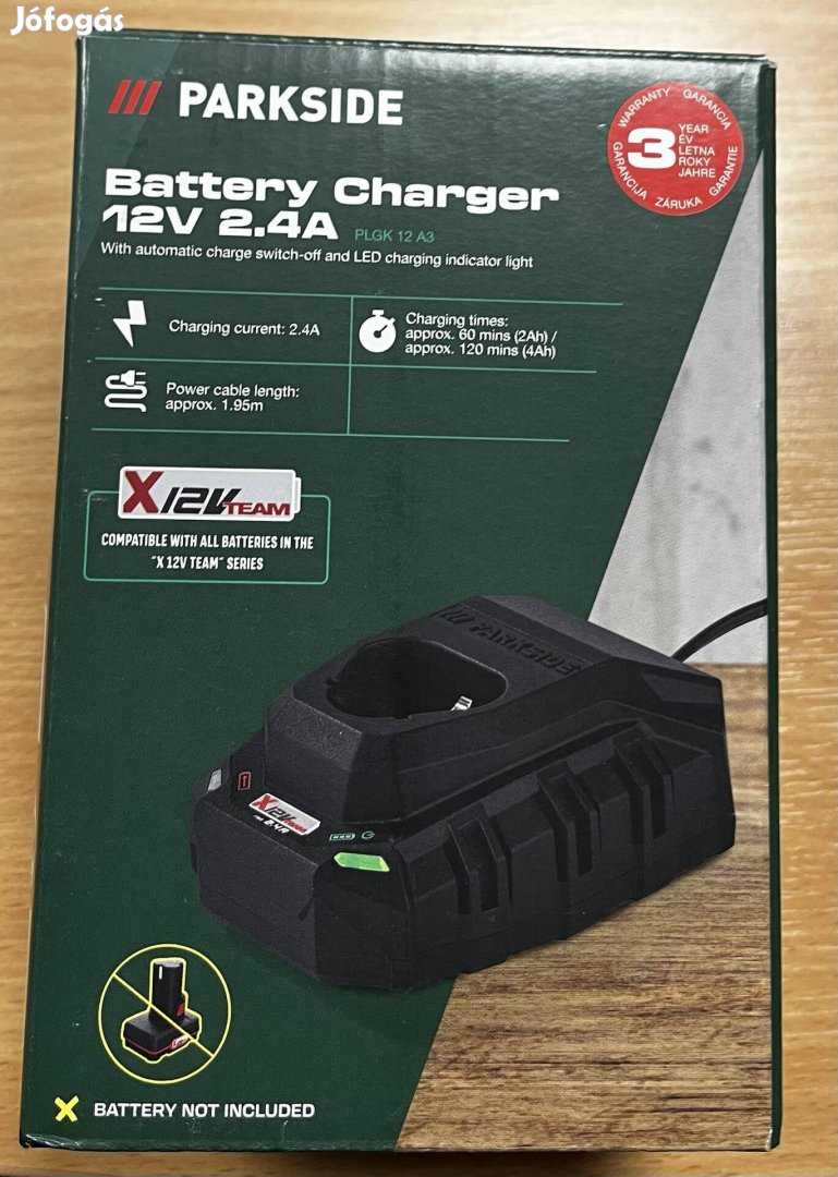 Parkside Plgk 12 A3 akkutöltő