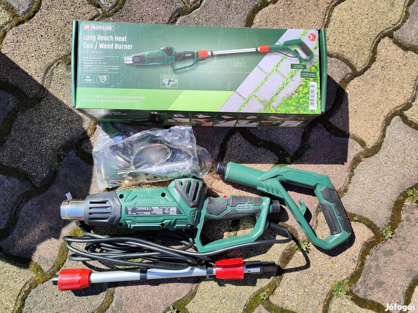 Parkside Plhlg 2000 C2 forró levegős gyomirtó gaz égető 