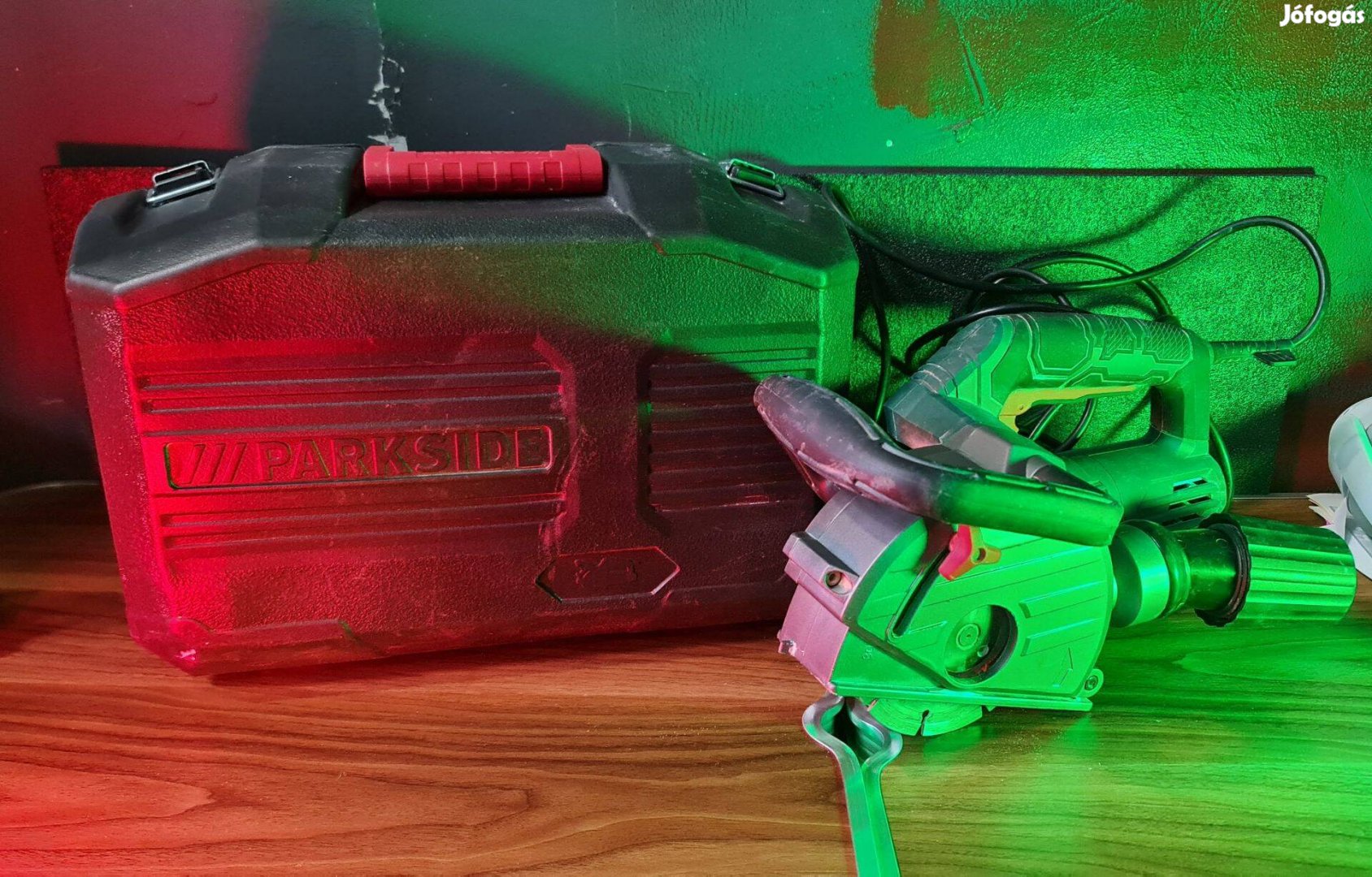 Parkside Pmnf 1500 B2 falhoronymarógép használt állapot, 1 hónap gari