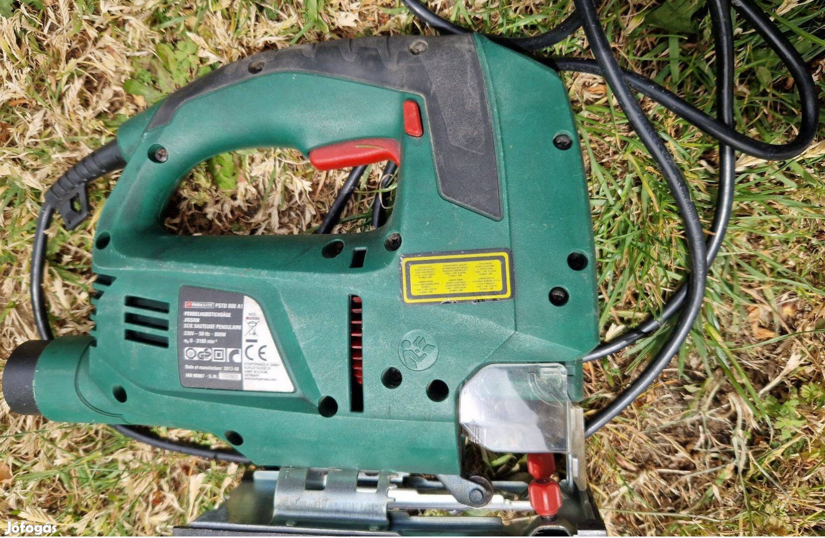 Parkside Pstd 800 A1 dekopírfűrész újszerű, 800W, dobozos