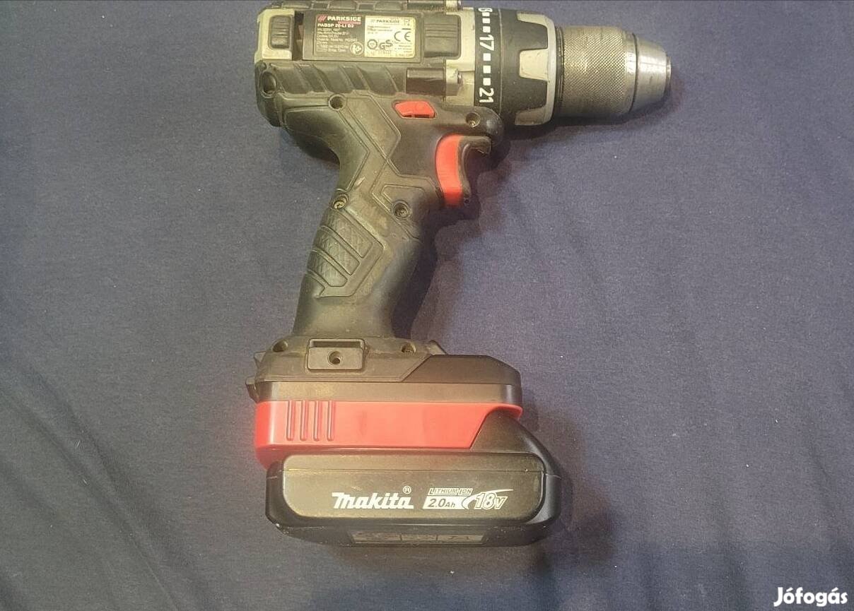 Parkside X20V Team Makita Lxt akku adapter