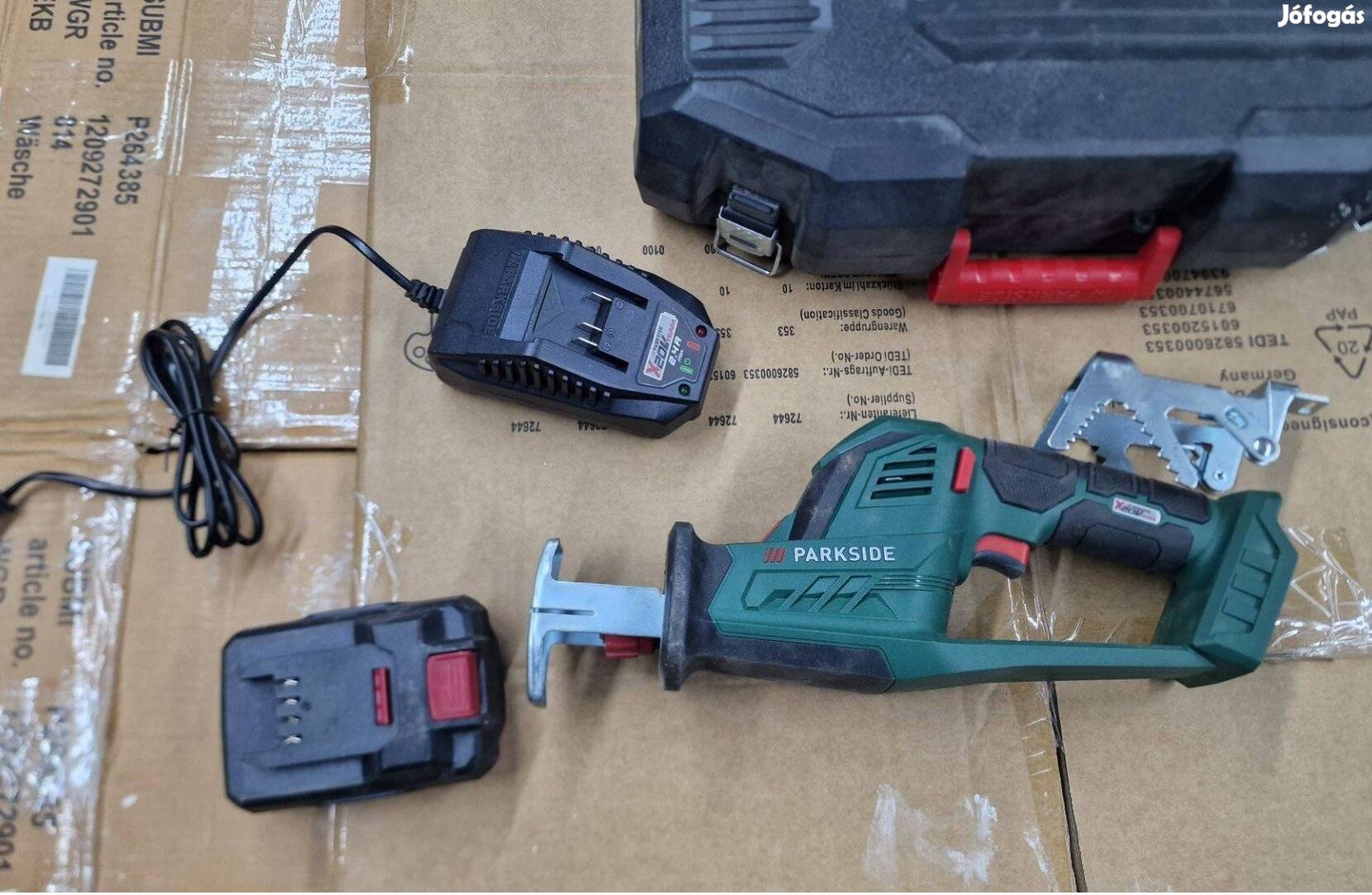 Parkside X20V akkus akkumulátoros kerti ágvágó fűrész, Alig