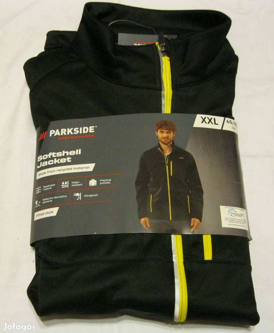 Parkside XXL méretű softshell dzski