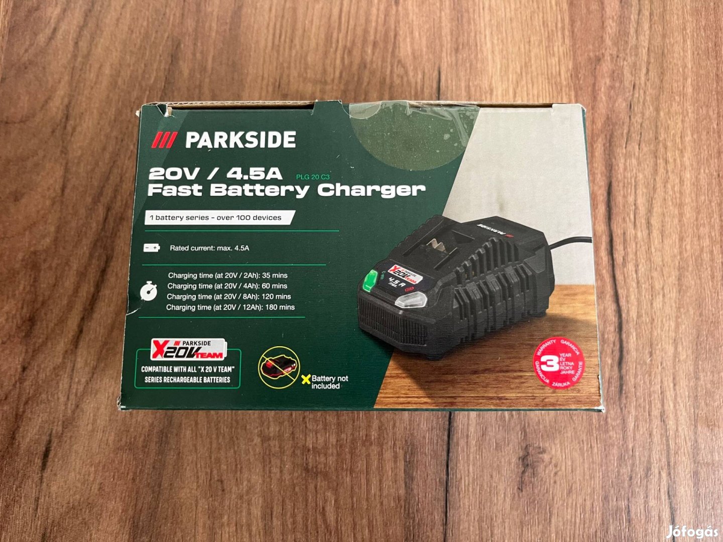 Parkside akkumulátor töltő