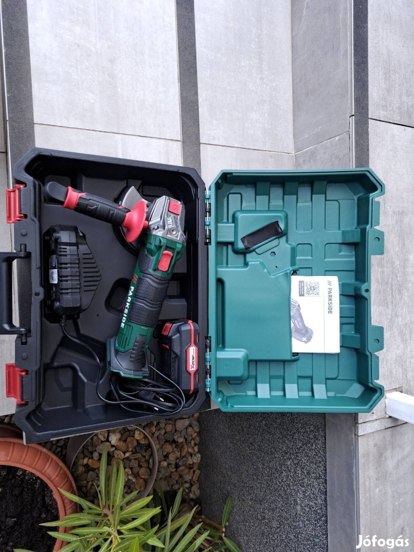 Parkside akkumulátoros flex  Új!
