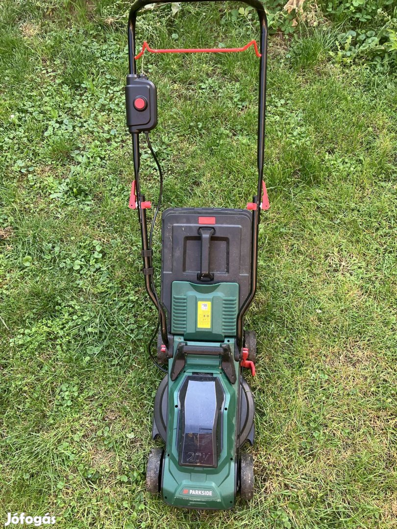 Parkside akkus fűnyíró