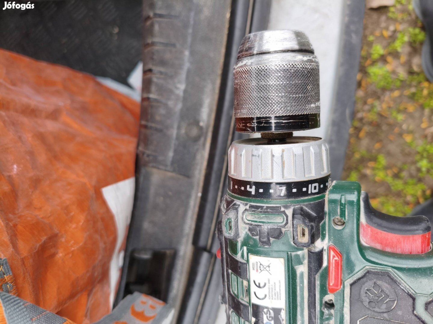 Parkside akkus fúrógép működik,de nem forog