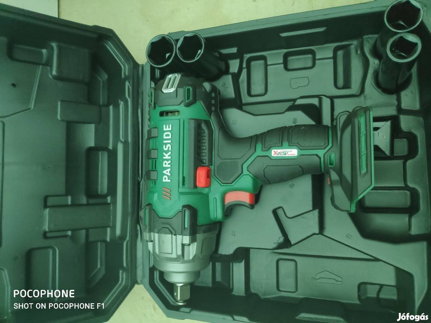 Parkside akkus kerékkulcs 400NM