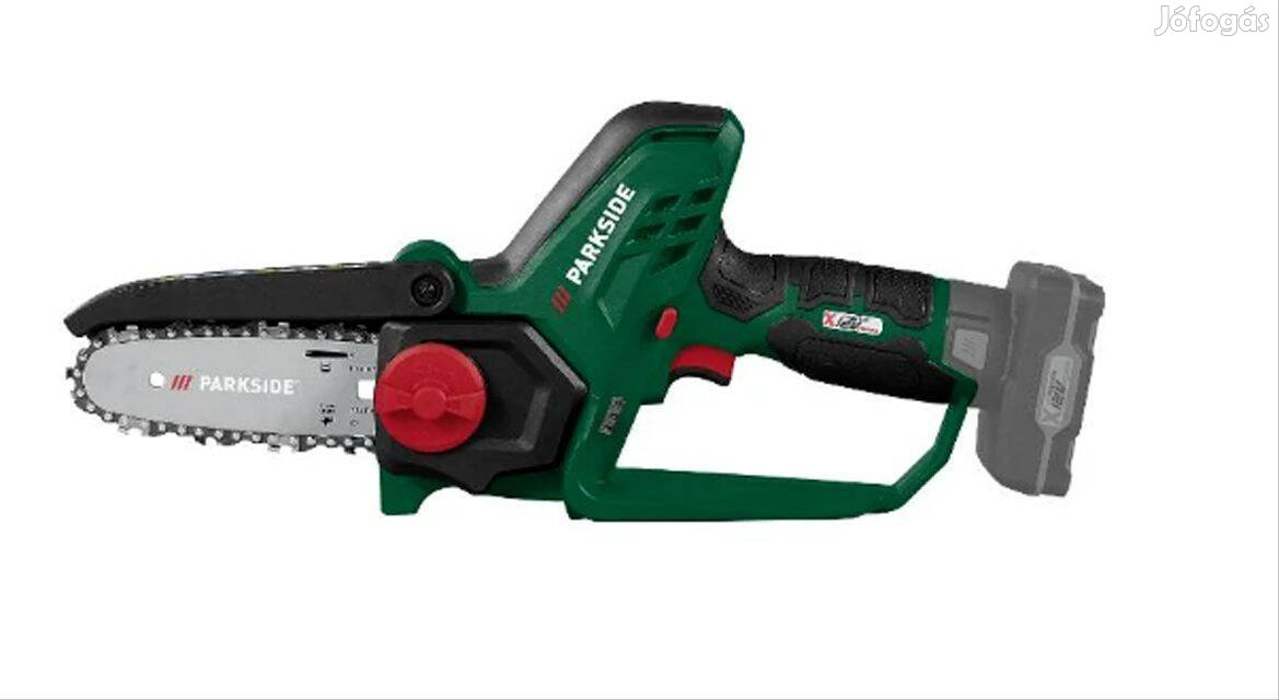Parkside akkus mini láncfűrész új 3év gari ágvágó cserjevágó bozótvágó