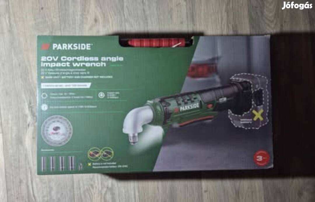 Parkside akkus sarok csavarozó ütvecsavarozó Paws 20-Li A1