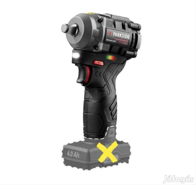 Parkside akkus ütvecsavarozó kerékleszedő kerékkulcs 350Nm