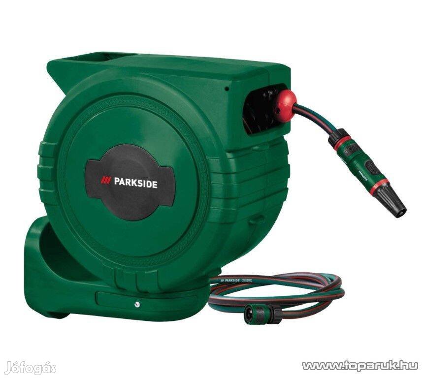 Parkside automata locsolótömlő kábeldob PSA 25
