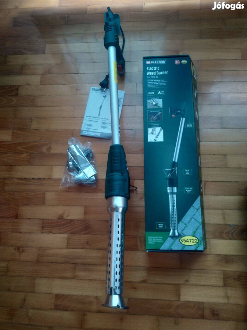 Parkside bio gyomirtó forró levegős gyomirtó hőlégfúvó