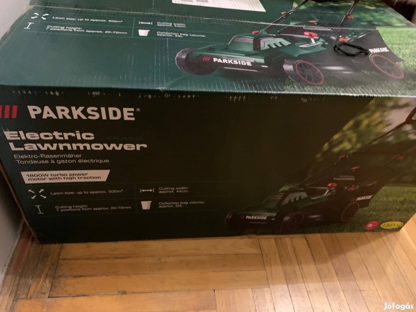 Parkside elektromos fűnyíró 1800W