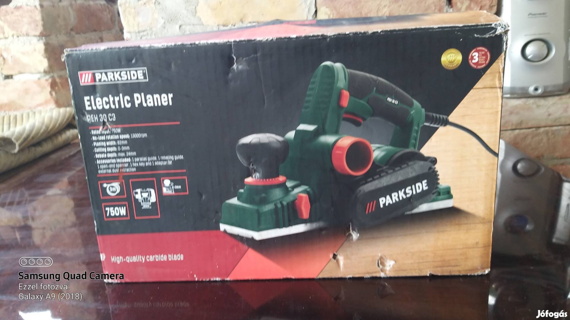 Parkside elektromos gyalu 