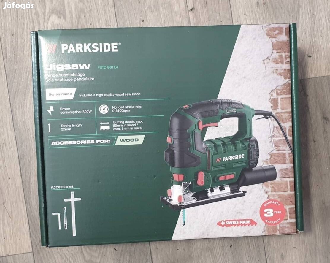 Parkside hálózati szúrófűrész Pstd 800 E4