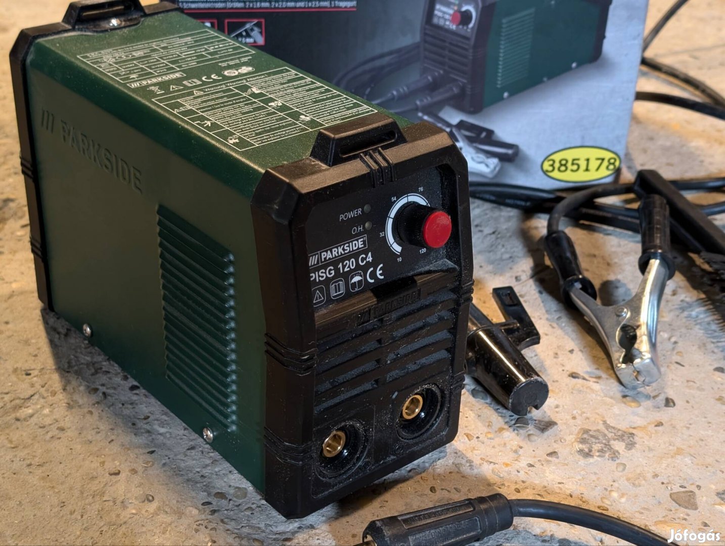 Parkside inverter hegesztő gép Pisg120