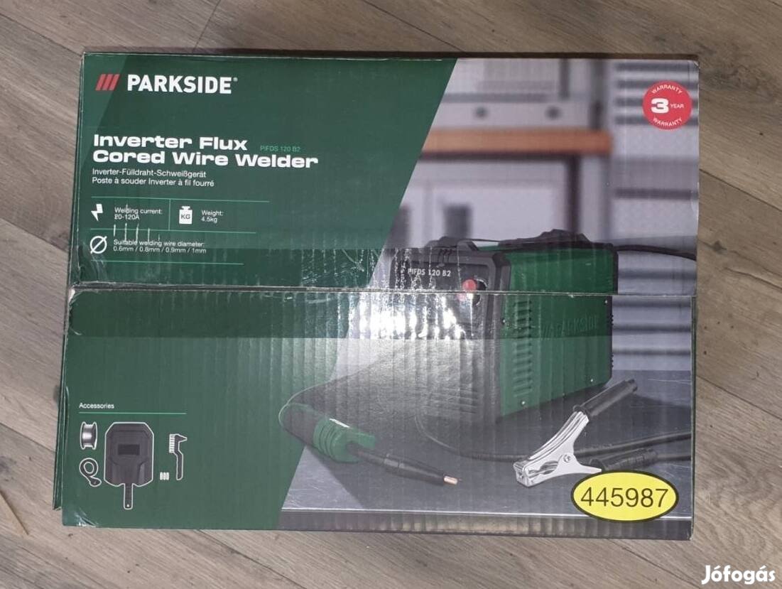 Parkside inverteres hegesztőgép Pifds 120 B2