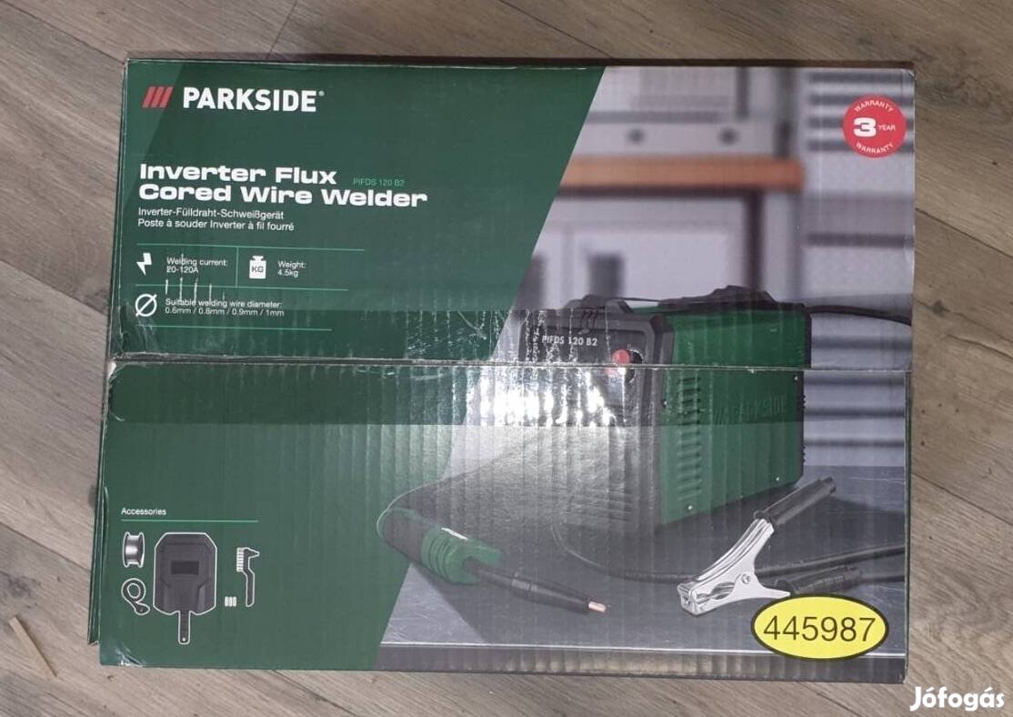 Parkside inverteres hegesztőgép Pifds 120 B2