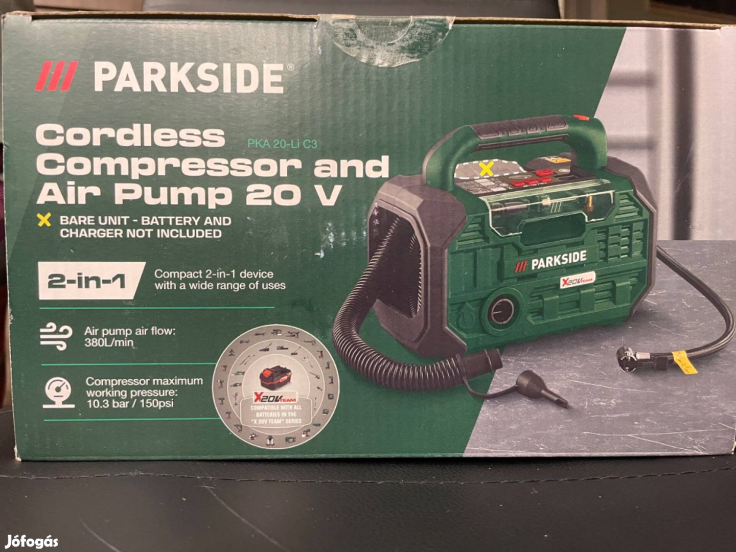 Parkside kompresszor és pumpa