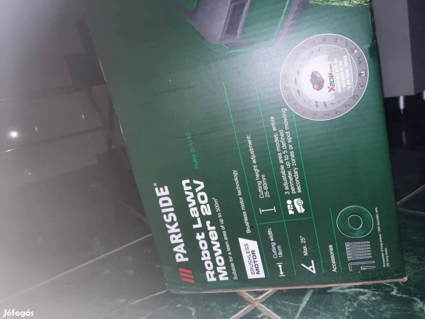 Parkside önjáró fűnyíró 