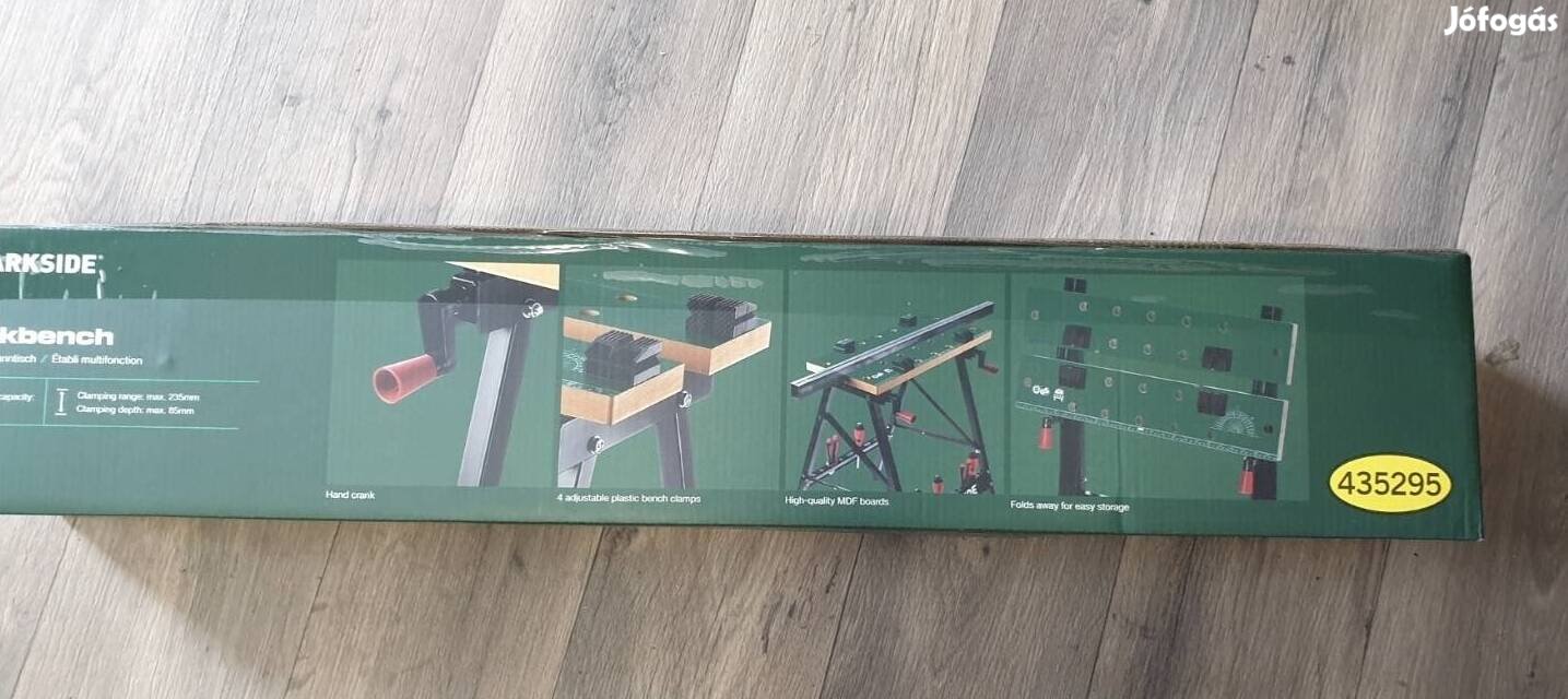 Parkside összecsukható munkapad