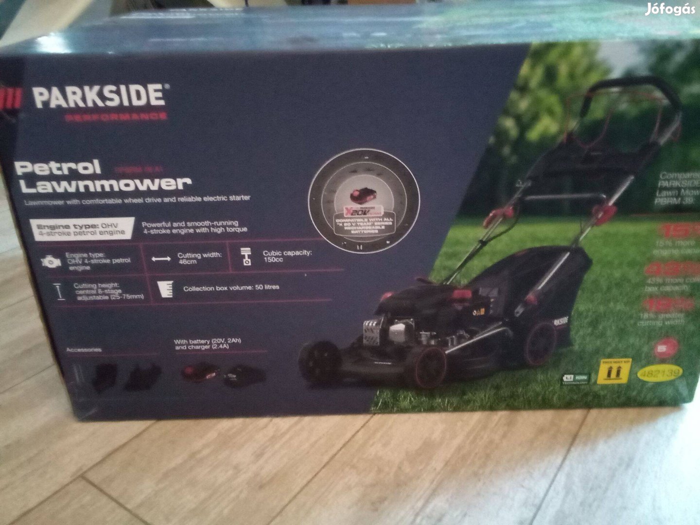 Parkside performance benzines fünyíró